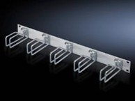 RITTAL Panel za upravljanje kabela 7257.100, 19", 2U, siva